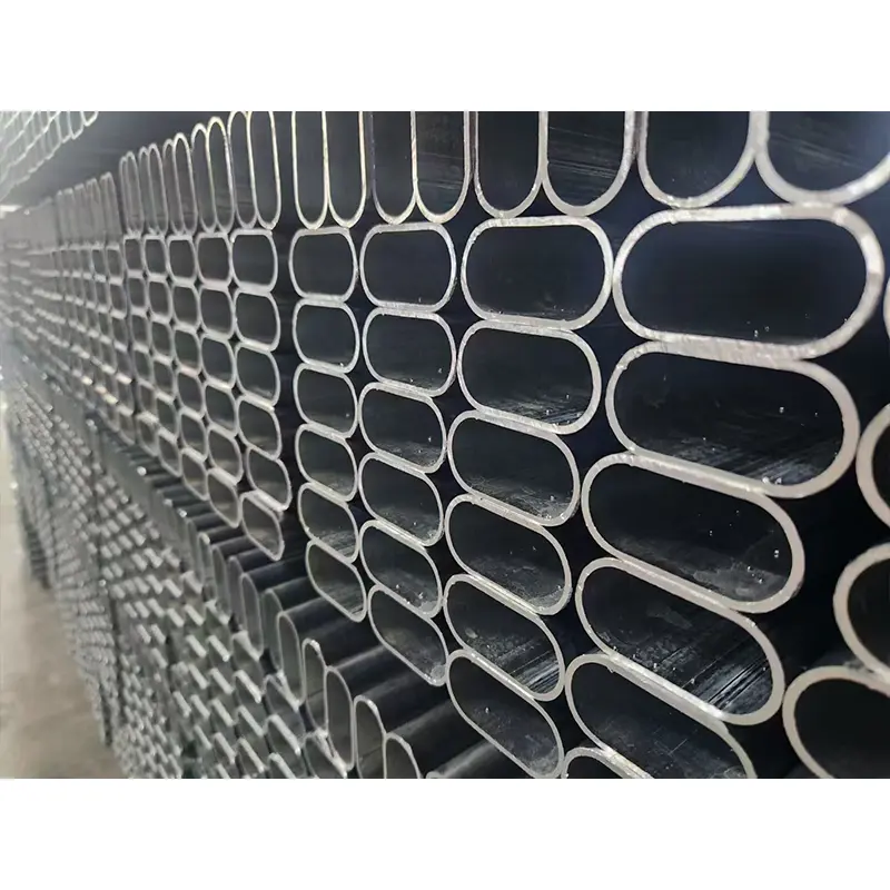 Parvus Diameter Hot Dip Galvanized Oval Steel Pipe